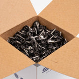 DOT Durable Screw Stud 93 - X8 - 103937 - 1C Government Black Brass / Stainless Steel Screw 5/8 inch 100 pack - Outdoor Fabric Central
