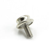DOT Durable Screw Stud 93 - X8 - 107044 - 1A Nickel - Plated Brass / Stainless Steel Screw 3/8 inch 100 pack - Outdoor Fabric Central
