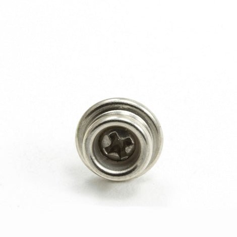 DOT Durable Screw Stud 93 - X8 - 107044 - 1A Nickel - Plated Brass / Stainless Steel Screw 3/8 inch 100 pack - Outdoor Fabric Central