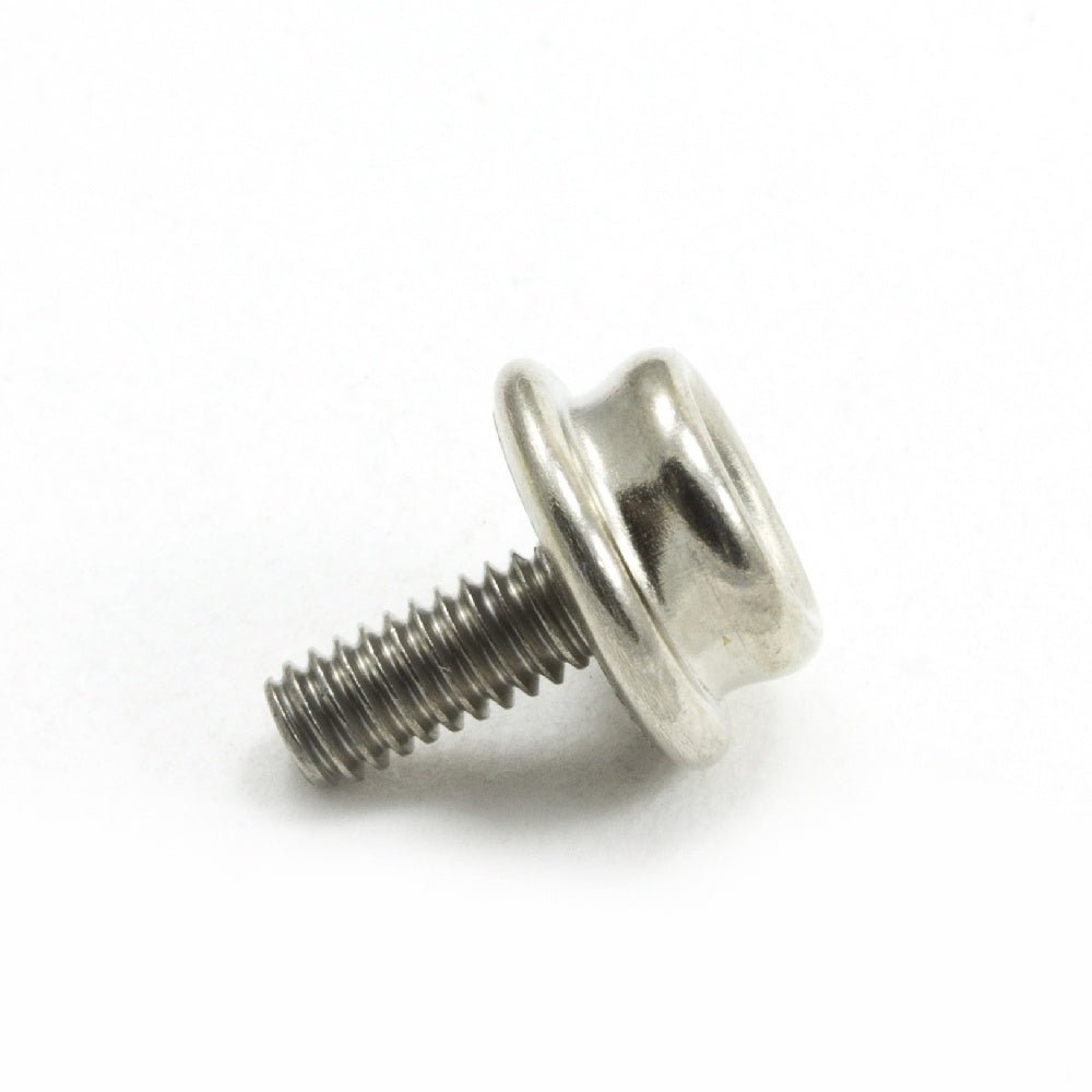 DOT Durable Screw Stud 93 - X8 - 107044 - 1A Nickel - Plated Brass / Stainless Steel Screw 3/8 inch 100 pack - Outdoor Fabric Central