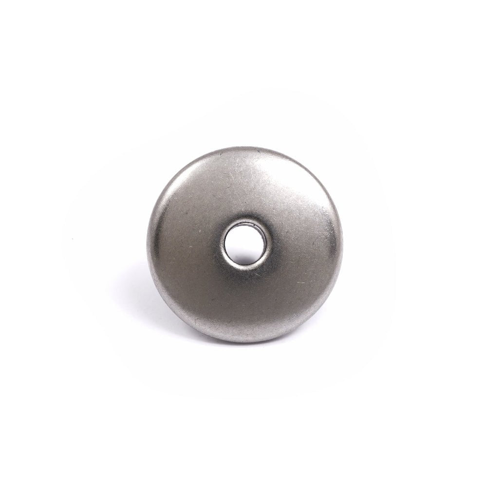DOT Durable Snap Cap / Open Top Button 93 - XN - 10135 - 1U Stainless Steel 100 pack - Outdoor Fabric Central
