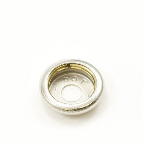 DOT Durable Socket 93 - XB - 10224 - 1A Nickel - Plated Brass 100 pack - Outdoor Fabric Central