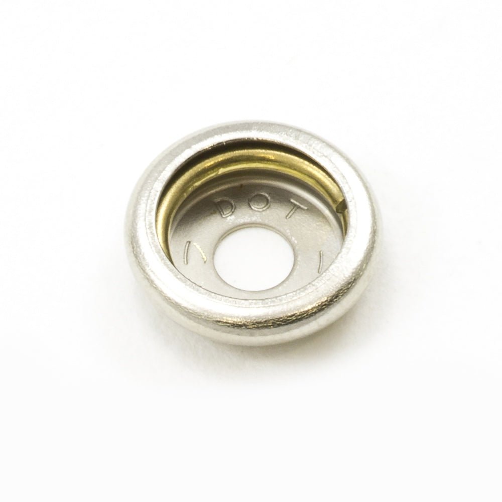 DOT Durable Socket 93 - XB - 10224 - 3A Nickel - Plated Brass 10,000 pack - Outdoor Fabric Central