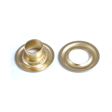 DOT Grommet with Plain Washer #1J (20M07J150001TXG) Brass 9/32 inch 1-gross