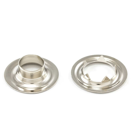 DOT Grommet with Tooth Washer #2 (20007T251831TXG) Nickel-Plated Brass 3/8 inch 1-gross