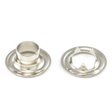 DOT Grommet with Tooth Washer #4 (20007T451831TXG) Nickel-Plated Brass 1/2 inch 1-gross