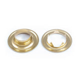 DOT Grommet with Tooth Washer 5 (20 - 007T550001TXG) Brass 5/8 inch 1 - gross - Outdoor Fabric Central