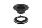 DOT Rolled Rim Grommet with Spur Washer 2 (20 - 007R201611XG) Government Black Brass 7/16 inch 1 - gross - Outdoor Fabric Central