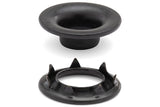 DOT Rolled Rim Grommet with Spur Washer 3 (20 - 007R301611XG) Government Black Brass 15/32 inch 1 - gross - Outdoor Fabric Central