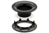 DOT Rolled Rim Grommet with Spur Washer 4 (20 - 007R401611XG) Government Black Brass 9/16 inch 1 - gross - Outdoor Fabric Central