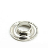 DOT Self - Piercing Grommet with Grip Tooth Washer 3 (20007SP35183TXC) Nickel - Plated Brass 7/16 Inch 500 pack - Outdoor Fabric Central