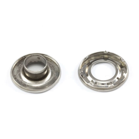 DOT Self-Piercing Rolled Rim Grommet with Spur Washer #2 (20MNS7725000TXG) Stainless Steel 3/8 inch 1-gross