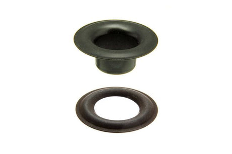 DOT Sheet Metal Grommet with Plain Washer 3 (20 - 0070301611XG) Government Black Brass 7/16 inch 1 - gross - Outdoor Fabric Central