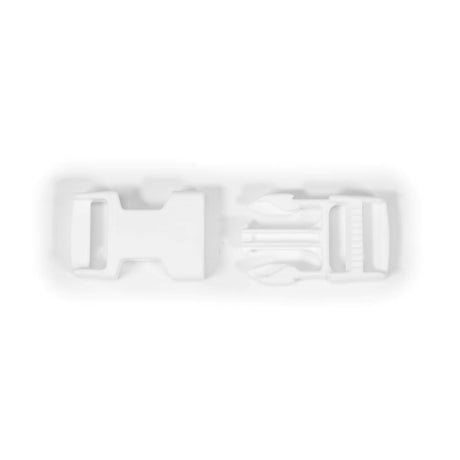 Fastex Side Release Buckle 1 Inch Acetal White