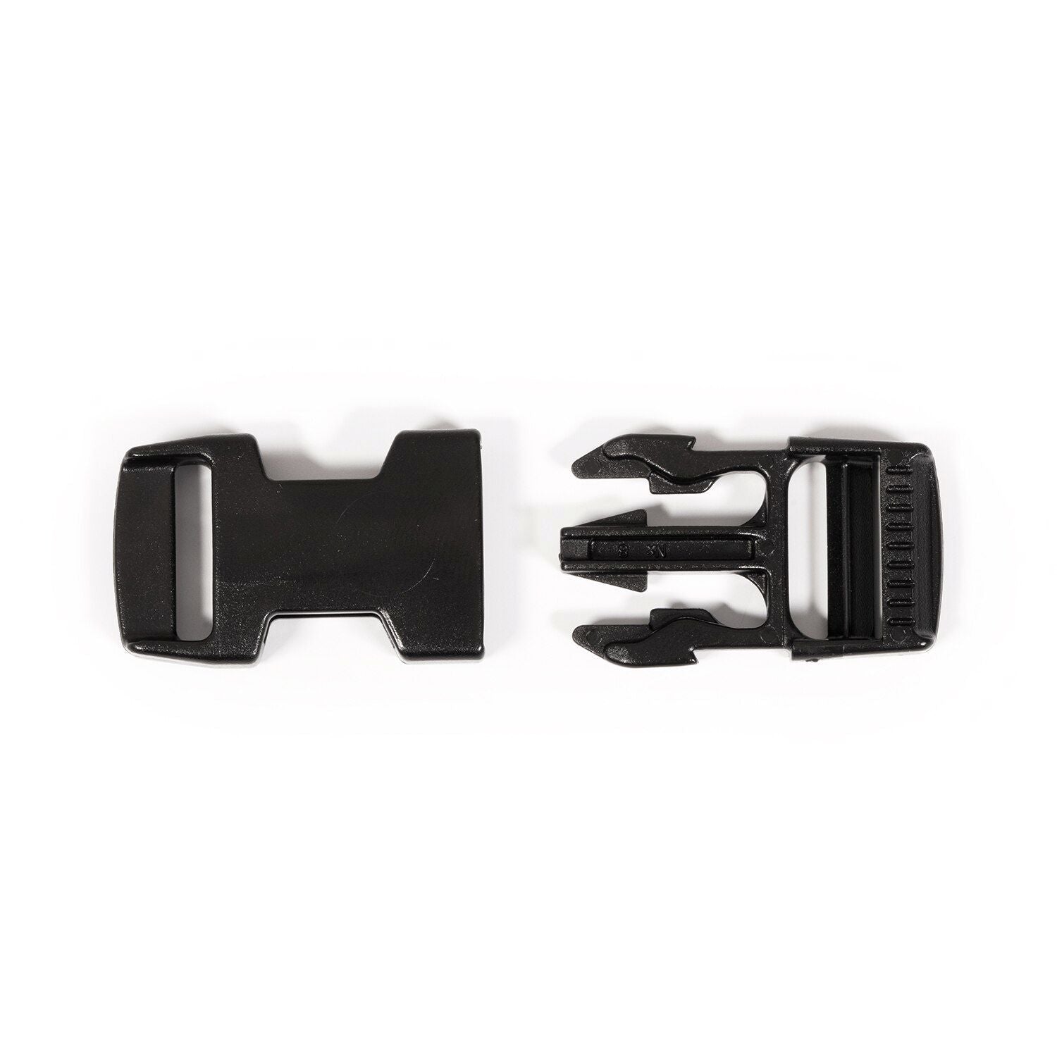Fastex Side Release Buckle 3/4 inch Acetal Black