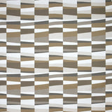 Sample of Silver State Sunbrella Impact Earth Metropolis Collection Upholstery Fabric