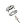 Lift - the - DOT Locking Fastener Set - Cloth - to - Surface (Nickel - Plated Brass) - Outdoor Fabric Central