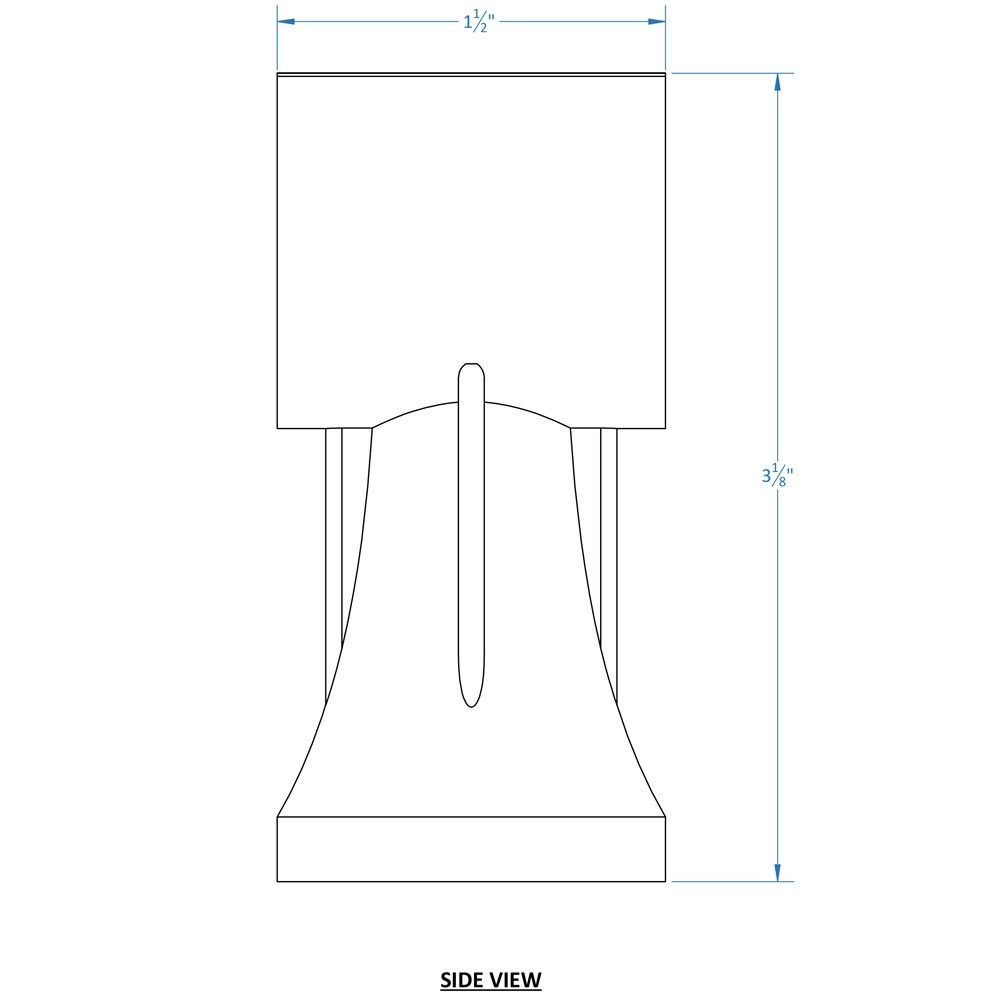 Moorea Curtain Snap Bracket - Outdoor Fabric Central
