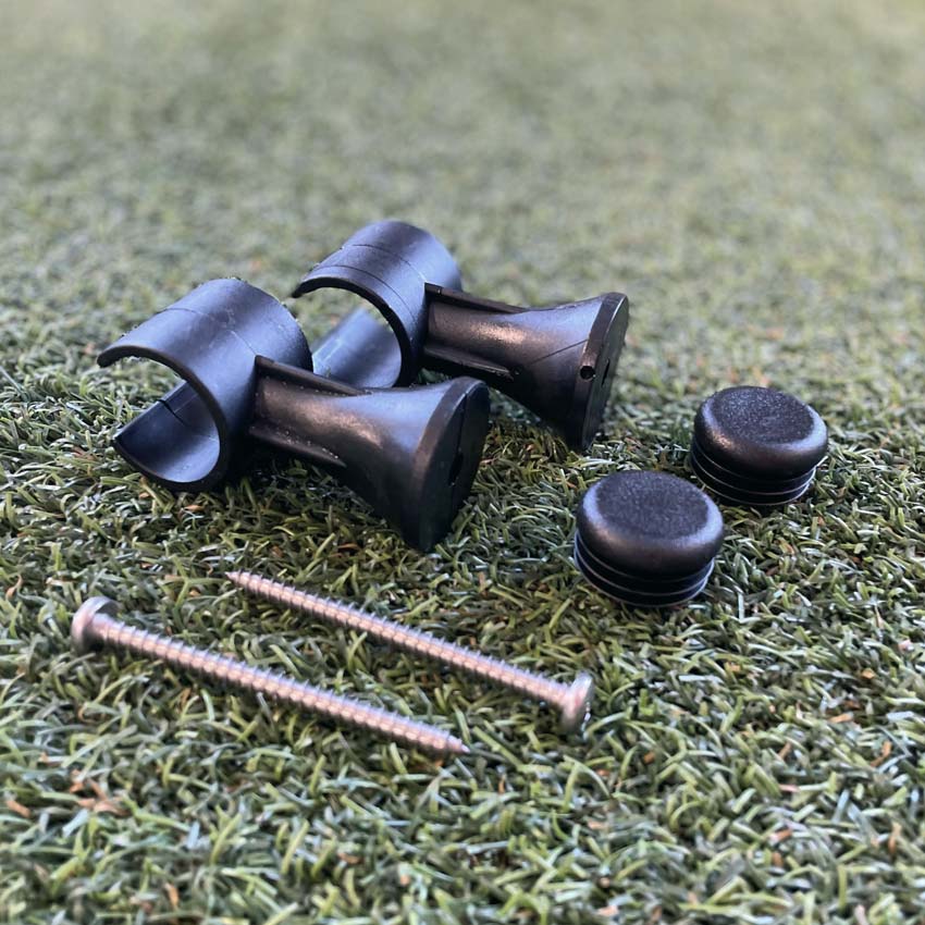 Moorea Indoor / Outdoor Curtain Hardware: Custom Length - Black - Outdoor Fabric Central