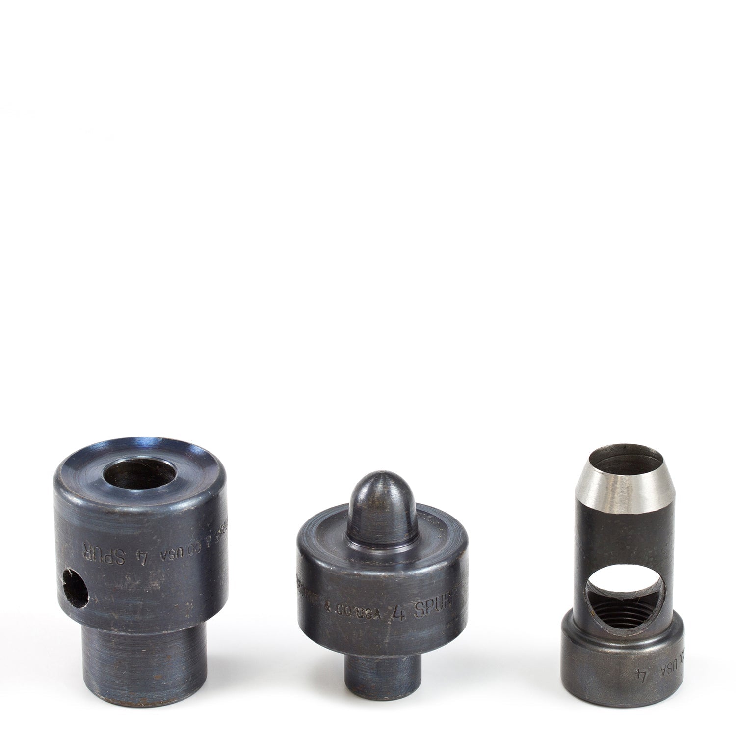 Osborne Die Set #W1 Dies and Hole Cutter #4 Spur Grommets #WDISGRC4