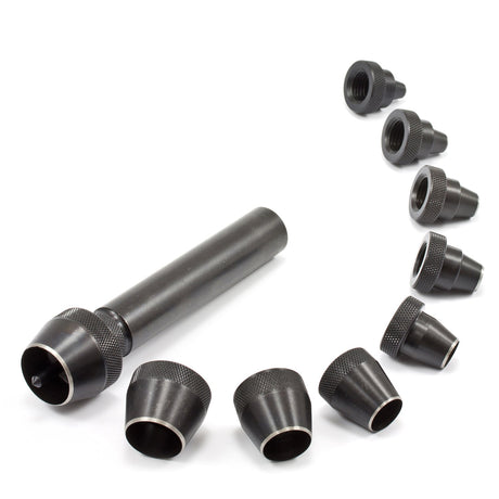 Osborne Self-Centering Punch Set with 9 Hole Cutting Dies #K156