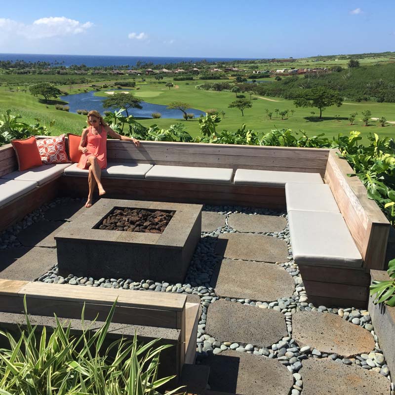 Custom outdoor bench cushions