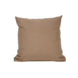 Outdoor Sunbrella RAIN Canvas Cocoa Waterproof Fabric Throw Pillow - Outdoor Fabric Central