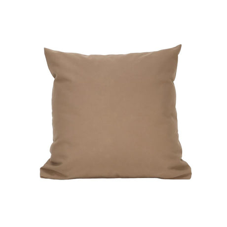 Outdoor Sunbrella RAIN Canvas Cocoa Waterproof Fabric Throw Pillow - Outdoor Fabric Central