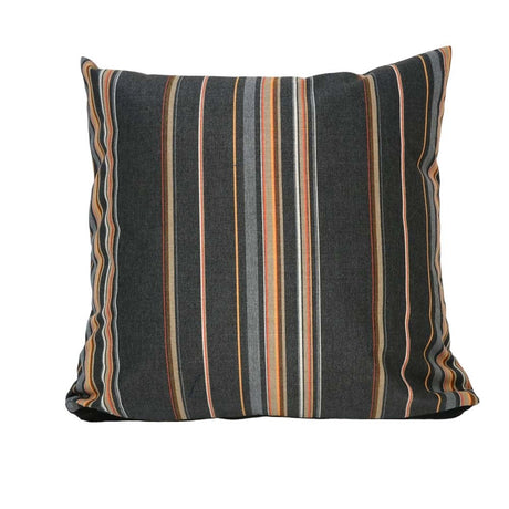 Outdoor Sunbrella RAIN Stanton Greystone Waterproof Fabric Throw Pillow - Outdoor Fabric Central