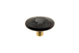 Pull - the - DOT Cap 92 - XE - 18103 - A1B Government Black Brass 1/4 inch 100 pack - Outdoor Fabric Central