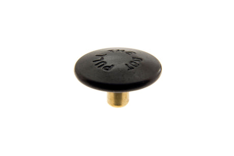 Pull - the - DOT Cap 92 - XE - 18103 - A1B Government Black Brass 1/4 inch 100 pack - Outdoor Fabric Central