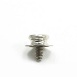 Pull - the - DOT Stud 92 - X8 - 183074 - 1A Nickel - Plated Brass / Stainless Steel Screw 3/8 inch 100 pack - Outdoor Fabric Central