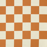 Robert Allen Sunbrella All In Check Papaya Upholstery Fabric
