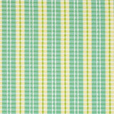 Robert Allen Sunbrella Picnic Patches Turquoise 242253 Open Air Collection Upholstery Fabric