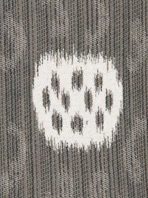 Robert Allen Sunbrella Shara Ikat Black and White Upholstery Fabric