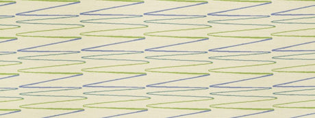 Robert Allen Contract Ziggy Waves Lime 242291 Color Library Collection Upholstery Fabric