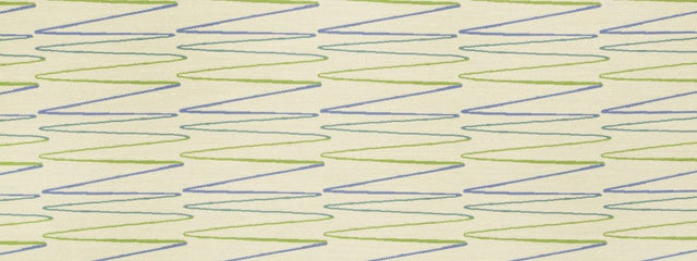 Robert Allen Contract Ziggy Waves Lime 242291 Color Library Collection Upholstery Fabric