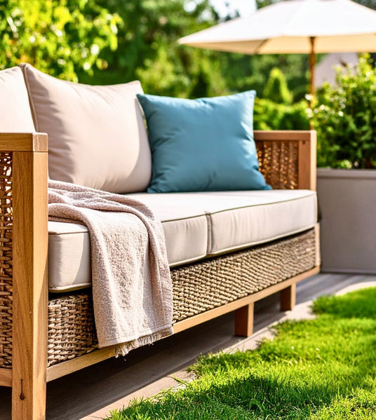 How to take care of your Sunbrella fabric with our cleaning and care guide.