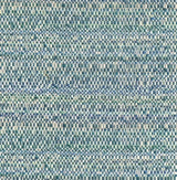 Sample of Kravet Sunbrella Melanger Peacock 31695 - 13 The Echo Design Collection Upholstery Fabric - Outdoor Fabric Central