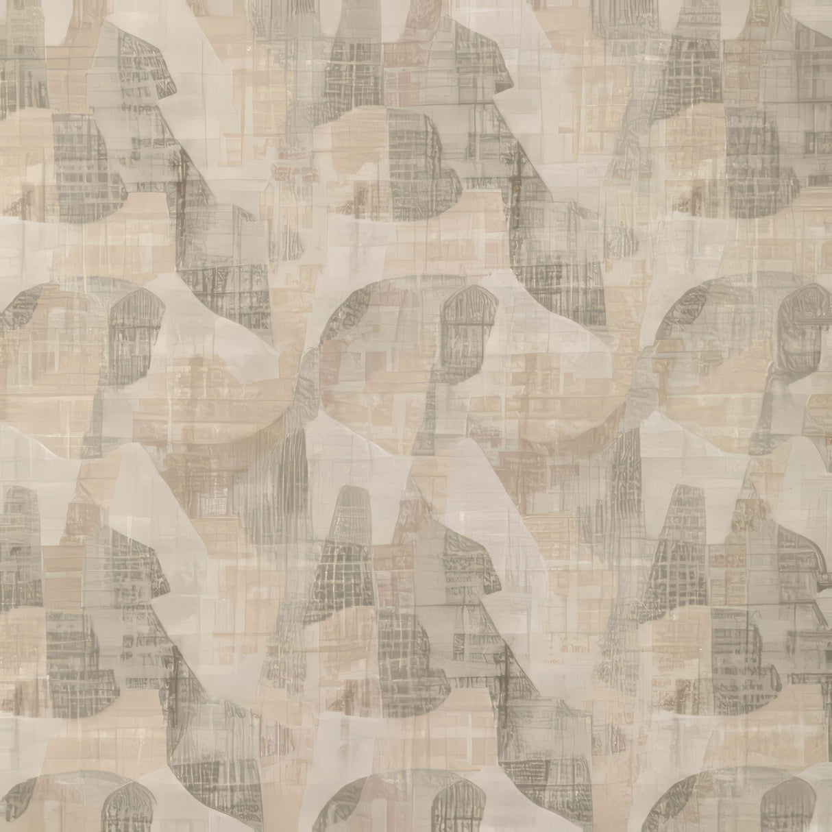 Sample of Kravet Sunbrella Outcrop Pebble 37260 - 616 Landscape Collection by Barbara Barry Upholstery Fabric - Outdoor Fabric Central