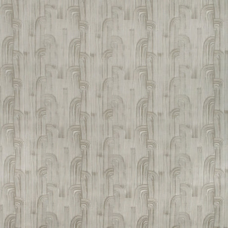 Sample of Lee Jofa Modern Sunbrella Crescent Weave Gris GWF - 3737 - 111 Terra Firma II Indoor Outdoor Collection by Kelly Wearstler Upholstery Fabric - Outdoor Fabric Central