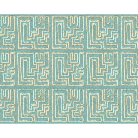 Lee Jofa Modern Sunbrella Miramar Robins Egg GWF-3420-511 Terra Firma Collection by Kelly Wearstler Upholstery Fabric
