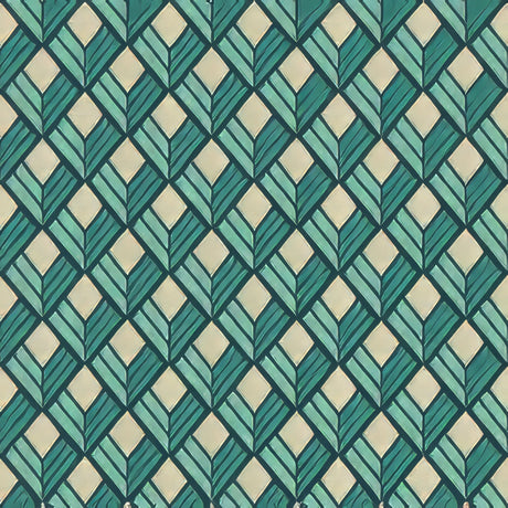 Sample of Lee Jofa Modern Sunbrella New Grille Blue / Navy GWF - 3324 - 550 by Ashley Hicks Upholstery Fabric - Outdoor Fabric Central