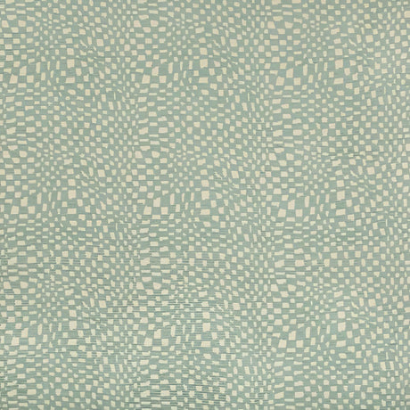 Sample of Lee Jofa Modern Sunbrella Wade Seaglass GWF - 3741 - 135 Terra Firma II Indoor Outdoor Collection by Kelly Wearstler Upholstery Fabric - Outdoor Fabric Central