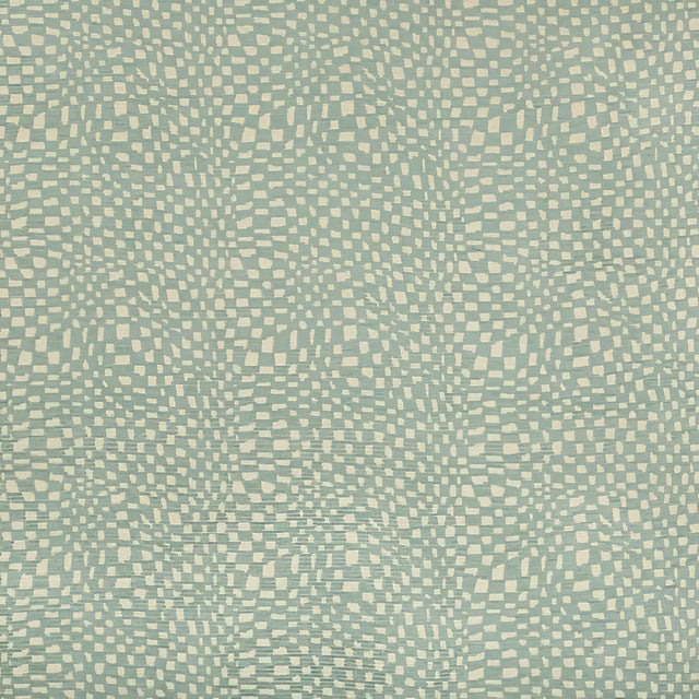 Sample of Lee Jofa Modern Sunbrella Wade Seaglass GWF - 3741 - 135 Terra Firma II Indoor Outdoor Collection by Kelly Wearstler Upholstery Fabric - Outdoor Fabric Central