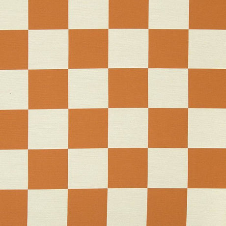Robert Allen Sunbrella All In Check Papaya Upholstery Fabric