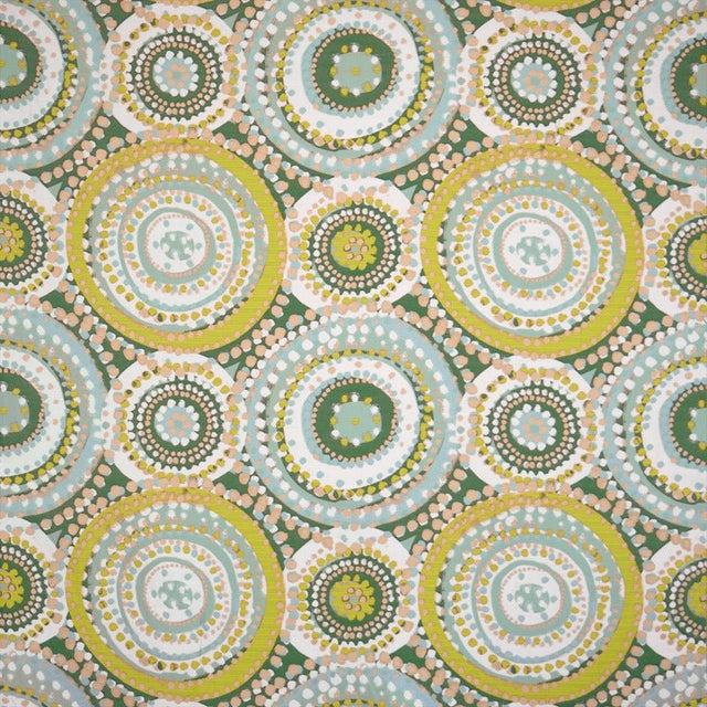 Silver State Sunbrella Cosmos Emerald Modern Eclectic Collection Upholstery Fabric