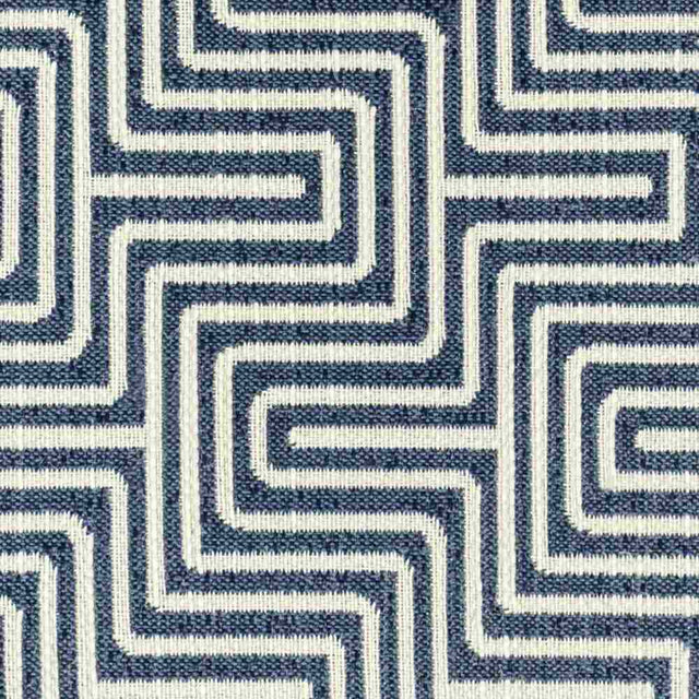 Sample of Stout Sunbrella Island Navy 2 Well Suited Sunbrella Collection Upholstery Fabric