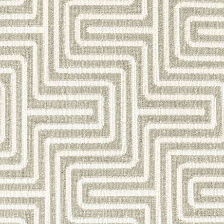 Sample of Stout Sunbrella Island Silver 6 Well Suited Sunbrella Collection Upholstery Fabric