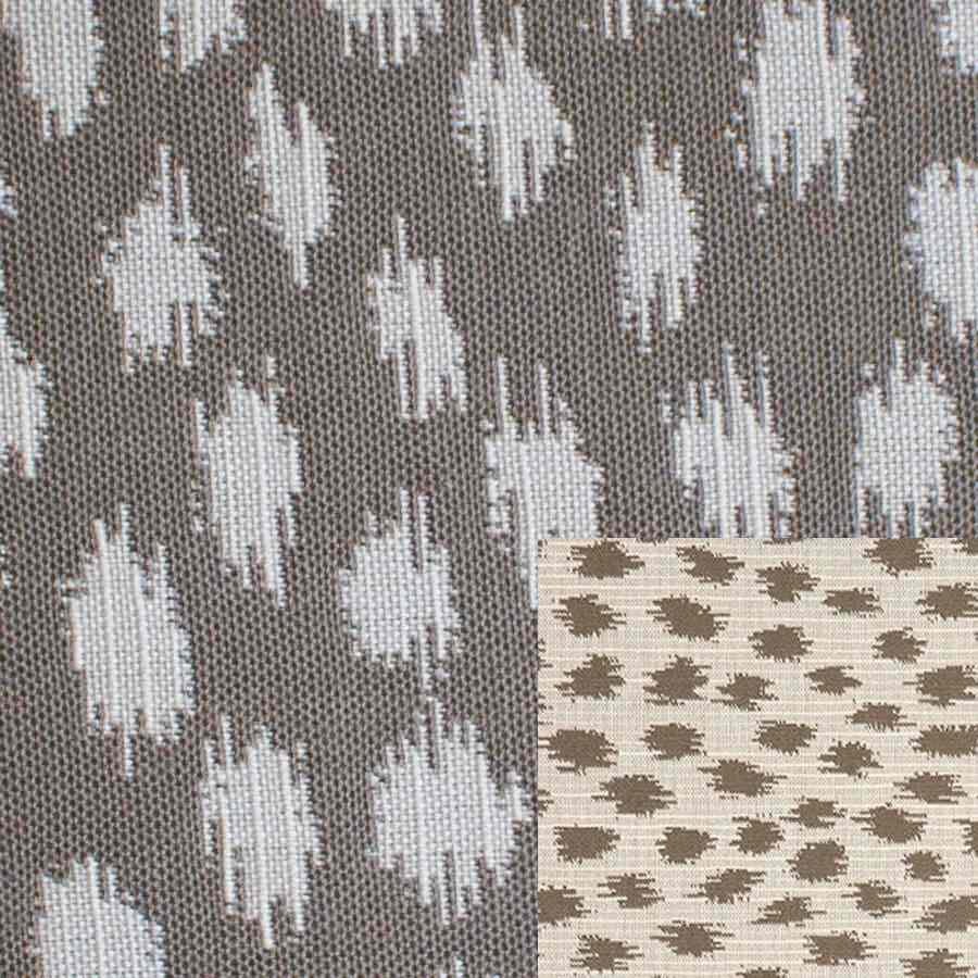 Sample of Sunbrella Agra Pebble 145147-0002 Fusion Collection - Reversible Upholstery Fabric (Dark Side)